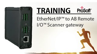 Set Up for EtherNetIP™ to AB Remote IO™ Scanner gateway [upl. by Benioff]