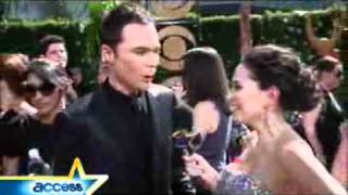 Dish Of Salt Did Jim Parsons Get Engaged On The 2009 Emmys Red Carpet [upl. by Noseaj40]