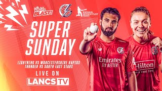 🔴 LIVE Lancashire Lightning vs Worcestershire Rapids  Vitality Blast [upl. by Andie]