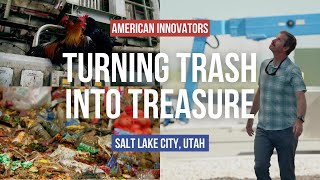 Turning Food Waste into Fuel  American Innovators [upl. by Arbed809]