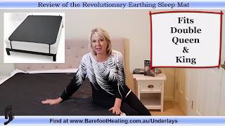 Review of our New Earthing Sleep Mat [upl. by Emiolhs]