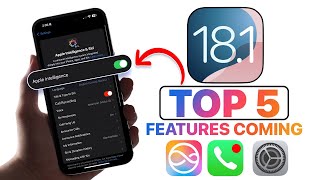 iOS 181  Top 5 BEST NEW Features Coming [upl. by Yerga626]