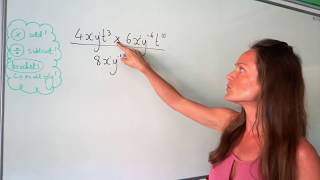 The Maths Prof The Rules of Indices  Exponents part 1 [upl. by Kcirde]