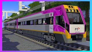 MinecraftMineimator VLocity train rig showcase [upl. by Dottie]