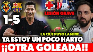 EL BARÇA VUELVE a GOLEAR en LIGA ¡YA ESTOY HARTO DESTROZA al VILLARREAL 15 · LESIÓN TER STEGEN [upl. by Cudlip110]