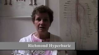 Part 3 Treating Reflex Sympathetic Disorder RSD with Hyperbaric Oxygen Therapy [upl. by Marou]