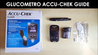 ACCU CHEK GUIDE  UNBOXING ESPAÑOL [upl. by Darby]