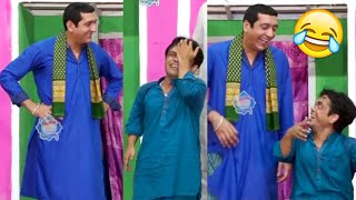 Best Of Zafri Khan and Vicky Kodu with Shazeb Mirza Stage Drama Comedy Clip 2020 [upl. by Jocelyne]