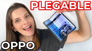 OPPO Find N ¿MEJOR móvil PLEGABLE que SAMSUNG FOLD [upl. by Atnahs]