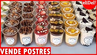 9 POSTRES para VENDER Sin HORNO Gana DINERO desde Casa CHEESECAKE Fáciles para EMPRENDER [upl. by Enaasiali]