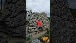 Bouldering  Bor Sekunda 6B bouldering climbing rockclimbing [upl. by Ortensia674]