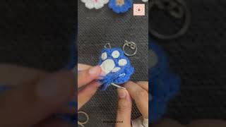 ✨Let’s Crochet Paw Keychain✨🐾😍shorts shortsfeed shortsvideo shorts ytshortsvideo ytshorts [upl. by Mapes323]