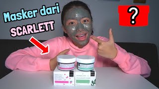 CARA PAKAI MASKER SCARLETT  AUTO GLOWING [upl. by Boone]