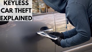 How Does Keyless Car Theft Work Relay Theft [upl. by Nallak288]