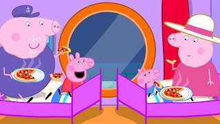 Pizza Night On The Cruise Ship 🍕  Peppa Pig Official Full Episodes [upl. by Cram901]