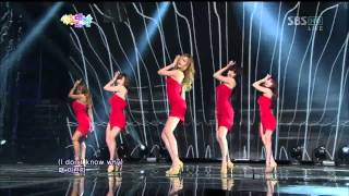 대즐링 레드 Dazzling Red 이 사람 SBS 2012 가요대전 The Color of Kpop 20121229 [upl. by Ovida]