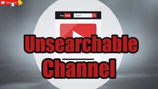 How to fix unsearchable Youtube channel  unsearchble youtube channel  unsearching  heson enrijo [upl. by Idroj]