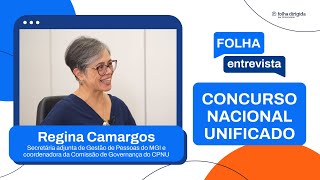 Concurso Nacional Unificado secretária fala sobre vagas blocos e prazos entrevista [upl. by Ratcliff]