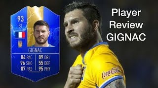 FIFA 19  GIGNAC TOTS 93  PLAYER REVIEW FR [upl. by Nosyk]