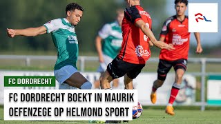 SAMENVATTING FC Dordrecht  Helmond Sport 31 [upl. by Bashuk]