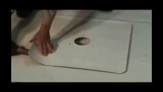 Flat roof Installation  Part 12  roof drain [upl. by Alyad616]