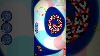 🐍WormsZoneio ❤001 Slither Snake Top01 Best World Record Snake Epic cacing WormsZoneio 445 [upl. by Alyal]