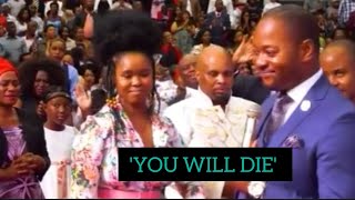 Nigerian Pastor Prophesying Zahara in her presence about her death Her reaction dying 😳 [upl. by Ardnot]