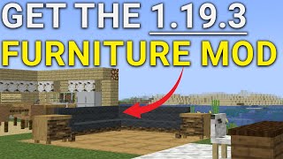 How To Download amp Install MrCrayFish’s Furniture Mod in Minecraft 1193 [upl. by Dollie207]