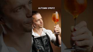 AUTUMN SPRITZ 😜🤙 flairbartending bartender bartricks [upl. by Mccullough417]