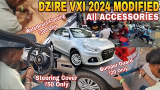 DZIRE Modification  KashmiriGate Car Market  DZIRE Genuine Accessories  Ankit Manish Vlogs [upl. by Ettesoj]