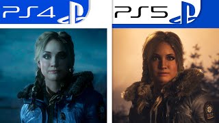 Until Dawn  PS4 vs PS5  Final Graphics Comparison  Analista De Bits [upl. by Ahsila506]