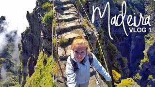 Madeira the most thrilling hike Pico do Arieiro to Pico Ruivo  Vlog 1  World Wanderista [upl. by Olsen316]