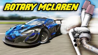 BUILDING IRL DRIFT MCLAREN in Assetto Corsa  MADMAC  Rotary Swapped Mod  CRAZY SOUND [upl. by Ierbua894]