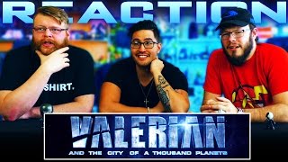 Valerian and the City of a Thousand Planets  Teaser Trailer 2 REACTION [upl. by Aesoh548]