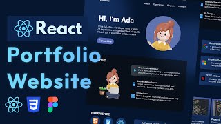 Complete React Portfolio Website Tutorial  Build amp Deploy  Beginners Tutorial [upl. by Jone228]