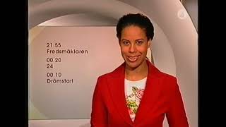 TV4  Stationsvinjett och hallåa  20040417 [upl. by Ainerol71]