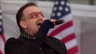 U2  Pride  City Of Blinding Lights Live Obama Concert Washington HD  High Quality [upl. by Antoni]