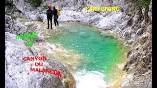 CANYON du MALANCON  Mont VENTOUX  Montbrun les bains  Drôme 26 [upl. by Aroc]