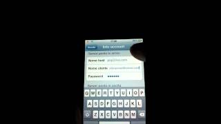 Video Guida Come impostare account Hotmail su iPhone  iPhone Revue [upl. by Cornall]