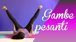 Yoga per le Gambe pesanti [upl. by Nylloc]