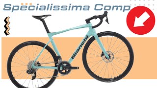 BIANCHI SPECIALISSIMA COMP 2024 SRAM Rival Etap  Beautiful Italian Design Like Ferrari Roma [upl. by Drarej183]