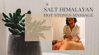 Luciana Santos amp Body Spa  Himalayan salt hot stones MASSAGE [upl. by Aitram517]