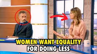 Jordan Peterson Calmly HUMBLES Woman Who Says Men amp Women Are Equal [upl. by Hannover716]