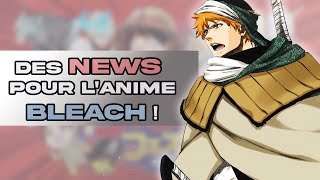 Du NOUVEAU pour LANIME BLEACH à la JUMP FESTA [upl. by Maleki]