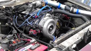 GRAND MARQUIS 1ST START WITH PROCHARGER [upl. by Katlin]