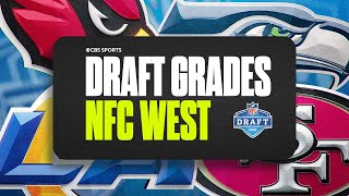 2024 NFL Team Draft Grades For NFC WEST Division I CBS Sports [upl. by Hassin]