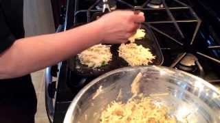 Perfectly crispy Potato pancakes latkes [upl. by Keynes]