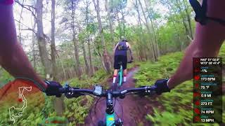 Mountain Biking Glacier Ridge in Long Island New York  57hours [upl. by Medrek]