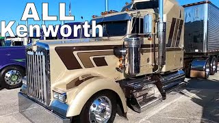 Kenworths at MATS 2024 Mid America Truck Show [upl. by Teragramyram]