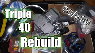 Zeda 80 Rebuild Motorized Bike [upl. by Avlis959]